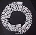 22 MM Moissanite Diamond Cuban Chain