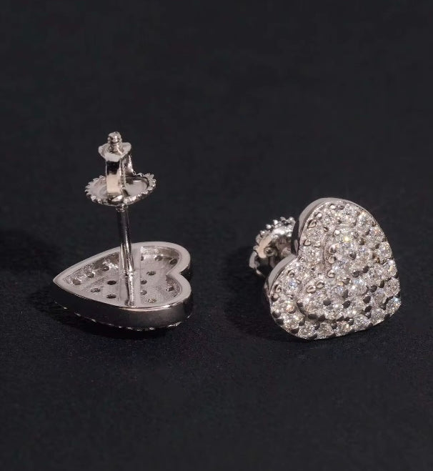 Mossanite Diamond Earrings