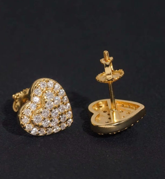 Mossanite Diamond Earrings